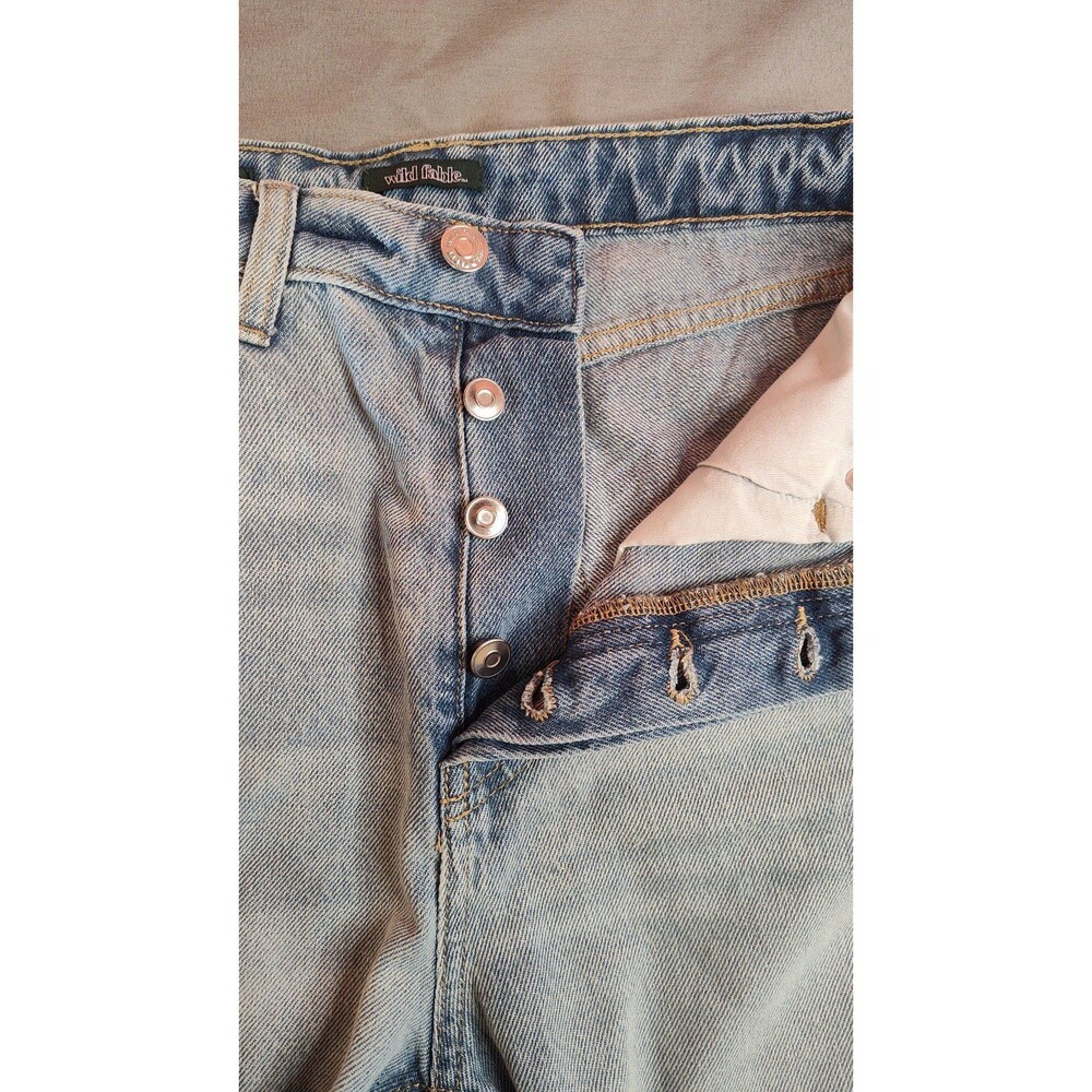 Wild Fable Light Blue Jean Shorts - Picture 3 of 5